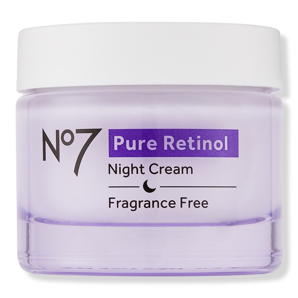 NEW No7 Pure Retinol Night Repair Cream Anti Aging Renewal Fragrance Free